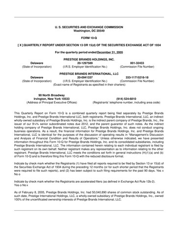 Thumbnail Prestige Consumer Healthcare 10-Q Quarterly Report FY 