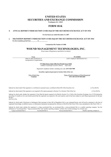 Thumbnail Sanara MedTech 10-K Annual Report 