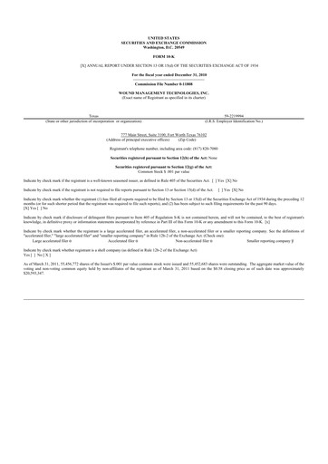 Thumbnail Sanara MedTech 10-K Annual Report 