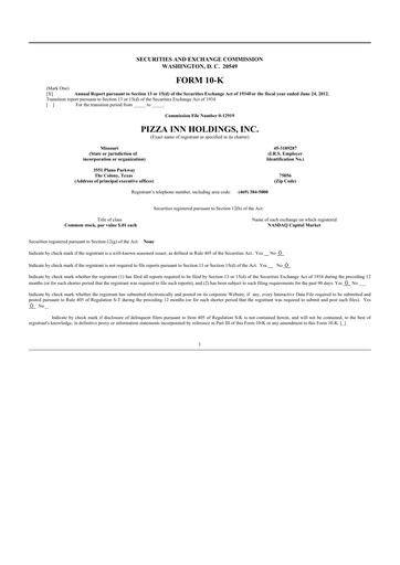 Thumbnail Rave Restaurant Group 10-K Annual Report 2012