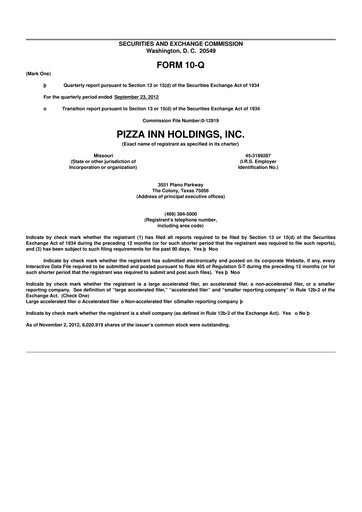 Thumbnail Rave Restaurant Group 10-Q Quarterly Report FY2013 