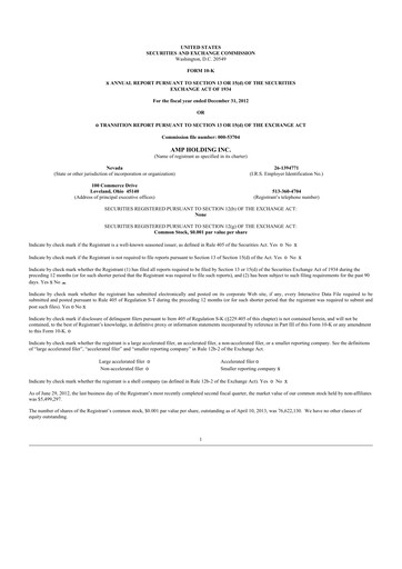 Miniature Workhorse Group
 10-K Rapport annuel 2012