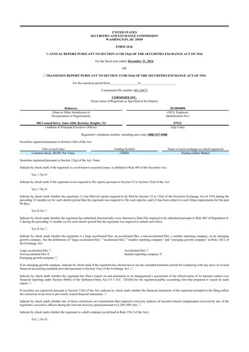 Thumbnail CorMedix 10-K Annual Report 2024