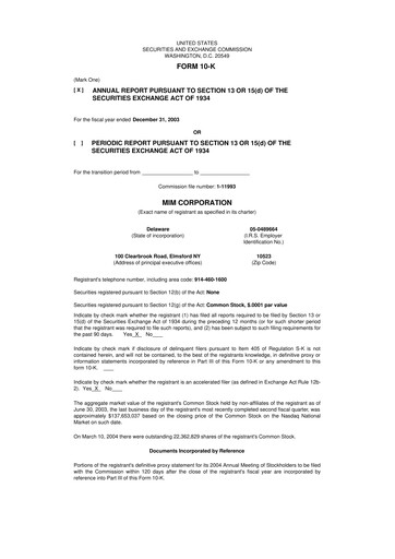Thumbnail Option Care Health 10-K Annual Report 