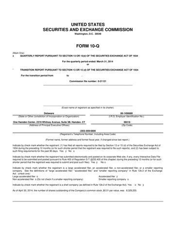 Thumbnail TransAct Technologies 10-Q Quarterly Report FY2014 
