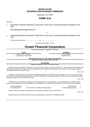 Thumbnail Onity Group 10-Q Quarterly Report FY2011 