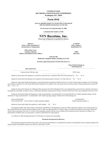 Thumbnail Eterna Therapeutics 10-K Annual Report 