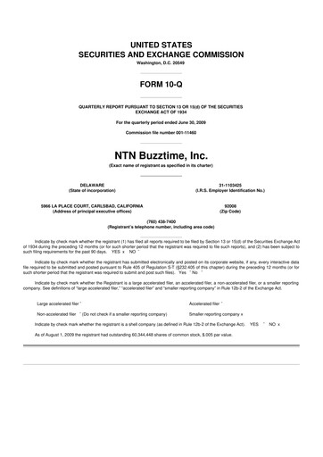 Thumbnail Eterna Therapeutics 10-Q Quarterly Report FY 