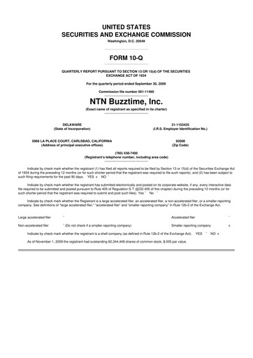 Thumbnail Eterna Therapeutics 10-Q Quarterly Report FY 
