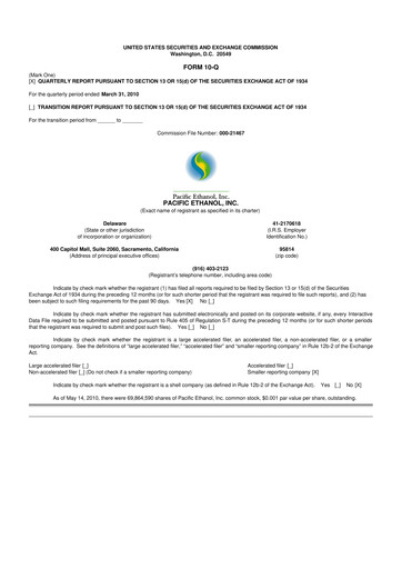 Thumbnail Alto Ingredients 10-Q Quarterly Report FY 