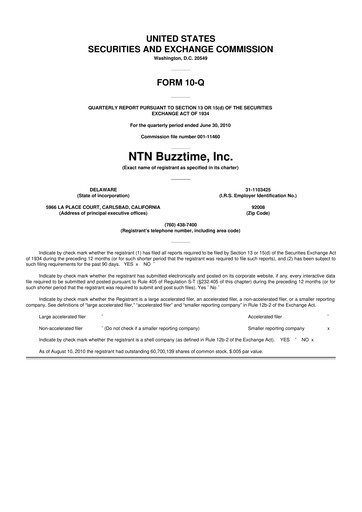 Thumbnail Eterna Therapeutics 10-Q Quarterly Report FY 