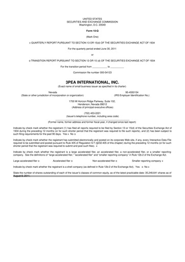 Thumbnail Paysign 10-Q Quarterly Report FY2011 