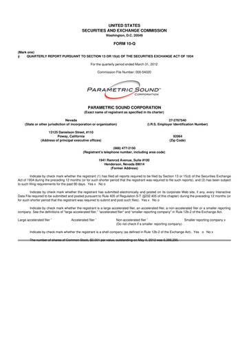 Thumbnail Turtle Beach Corp
 10-Q Quarterly Report FY2012 