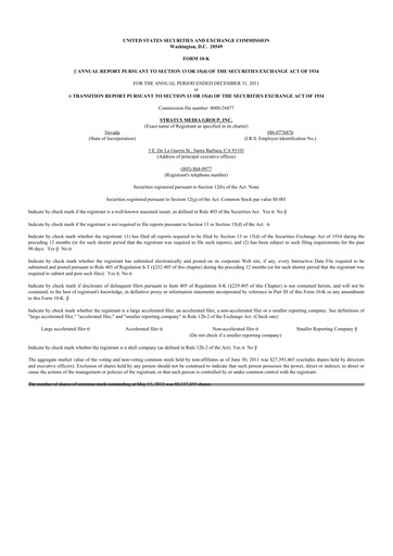 Thumbnail CervoMed 10-K Annual Report 2011