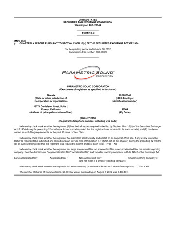 Thumbnail Turtle Beach Corp
 10-Q Quarterly Report FY2012 