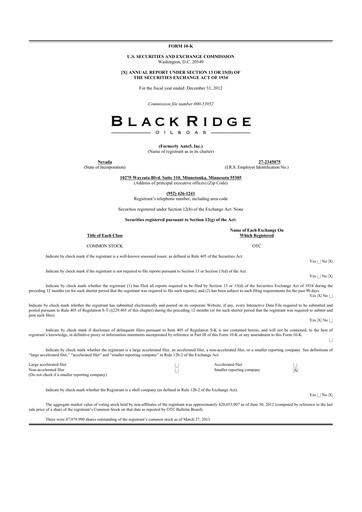 Thumbnail Sow Good 10-K Annual Report 2012