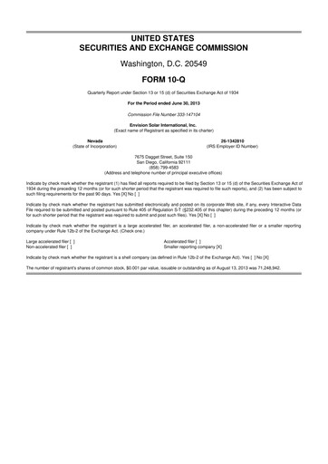 Thumbnail Beam Global 10-Q Quarterly Report FY2013 