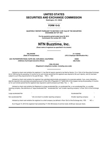 Thumbnail Eterna Therapeutics 10-Q Quarterly Report FY2013 