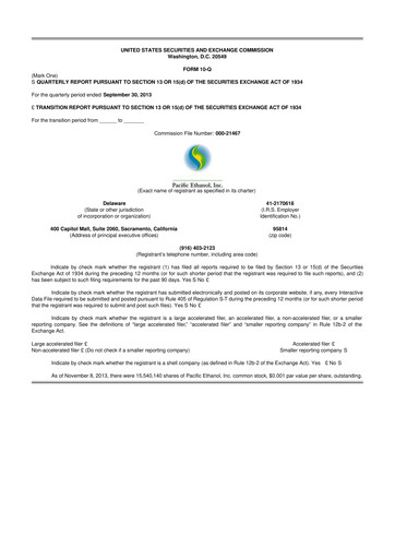 Thumbnail Alto Ingredients 10-Q Quarterly Report FY2013 