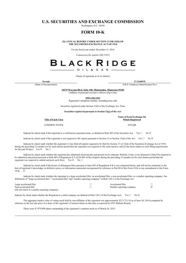 Thumbnail Sow Good 10-K Annual Report 2014