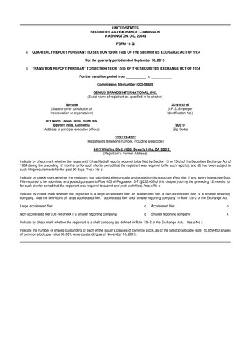 Vorschaubild Kartoon Studios 10-Q Quartalsbericht 2015 