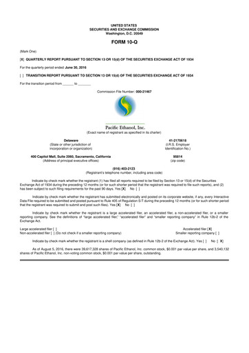 Thumbnail Alto Ingredients 10-Q Quarterly Report FY2016 