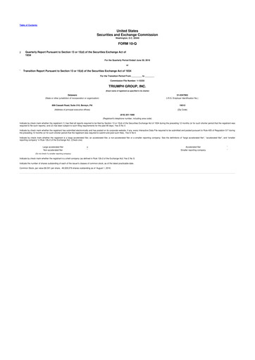 Thumbnail Triumph Group
 10-Q Quarterly Report FY2017 