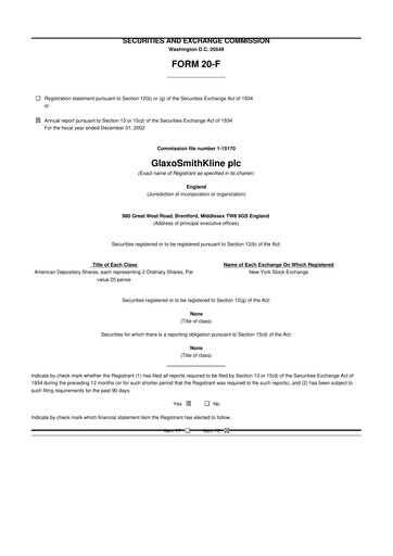 Thumbnail GSK plc 20-F Annual Report 