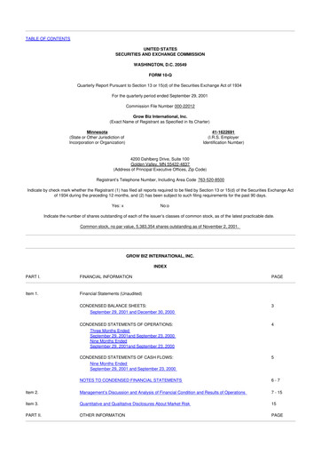 Thumbnail Winmark 10-Q Quarterly Report FY 