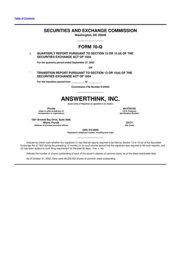 Vorschaubild The Hackett Group

 10-Q Quartalsbericht  