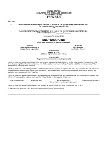 Thumbnail Kingstone Companies 10-Q Quarterly Report FY 