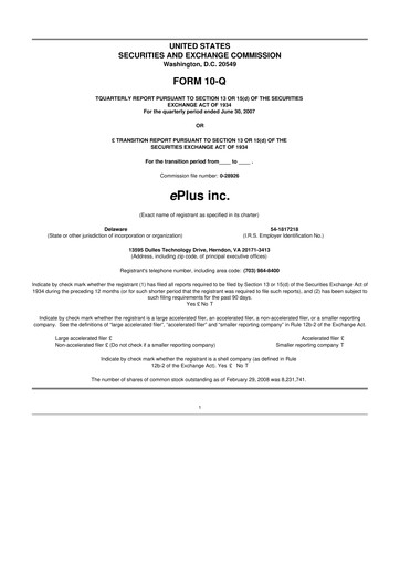 Thumbnail ePlus 10-Q Quarterly Report FY 