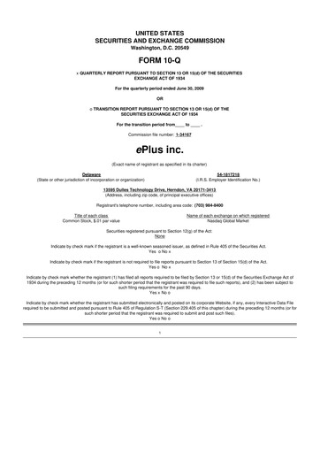 Thumbnail ePlus 10-Q Quarterly Report FY 