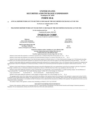 Thumbnail Inseego 10-K Annual Report 2016