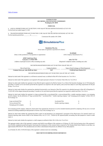 Thumbnail Simulations Plus
 10-K Annual Report 2023