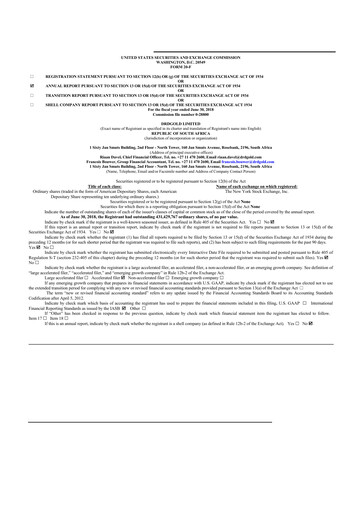 Miniature DRDGOLD 20-F Rapport annuel 