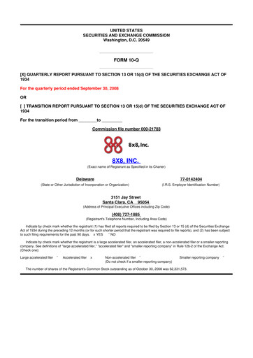 Thumbnail 8x8
 10-Q Quarterly Report FY 