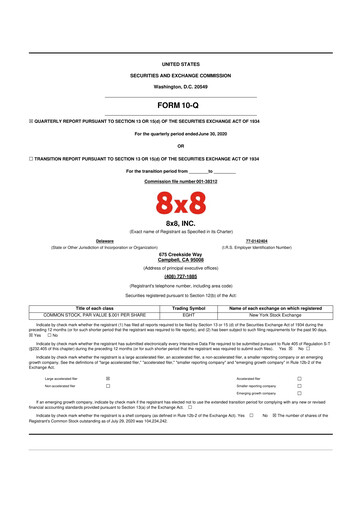 Thumbnail 8x8
 10-Q Quarterly Report FY2021 