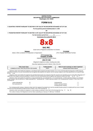 Thumbnail 8x8
 10-Q Quarterly Report FY2023 