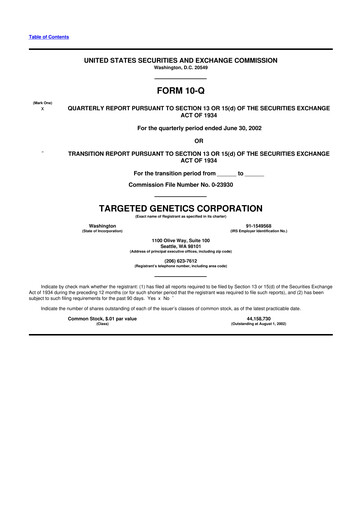 Miniature Armata Pharmaceuticals 10-Q Rapport trimestriel  
