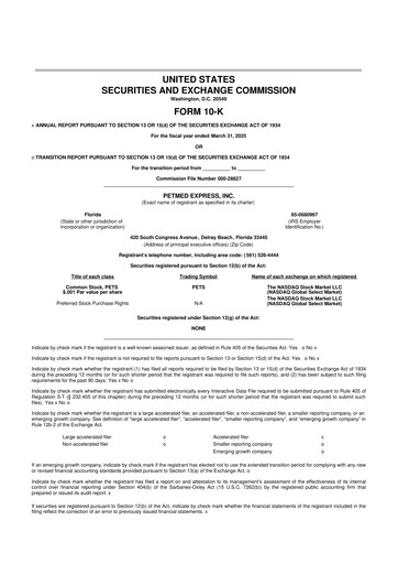 Vorschaubild PetMed Express
 10-K Jahresbericht 2025