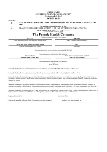 Thumbnail Veru 10-K Annual Report 