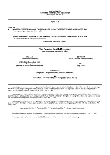 Vorschaubild Veru 10-Q Quartalsbericht  