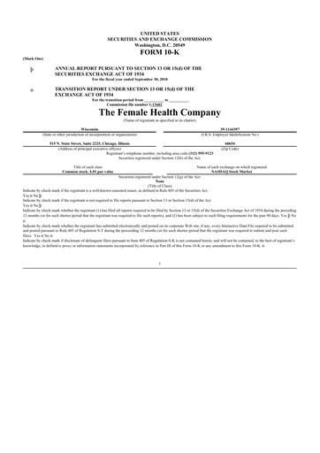 Thumbnail Veru 10-K Annual Report 