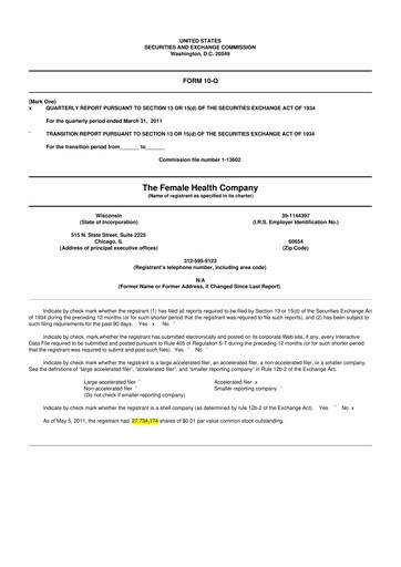 Vorschaubild Veru 10-Q Quartalsbericht  