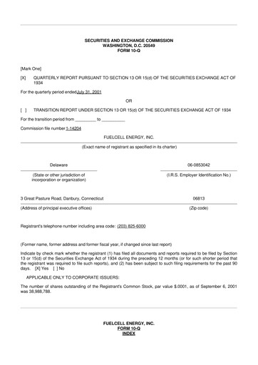 Vorschaubild FuelCell Energy
 10-Q Quartalsbericht  