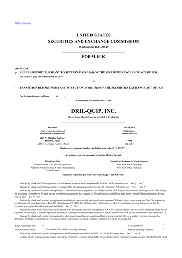 Miniature Innovex International 10-K Rapport annuel 2016