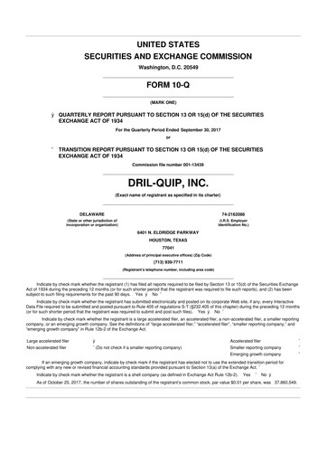 Vorschaubild Innovex International 10-Q Quartalsbericht 2017 