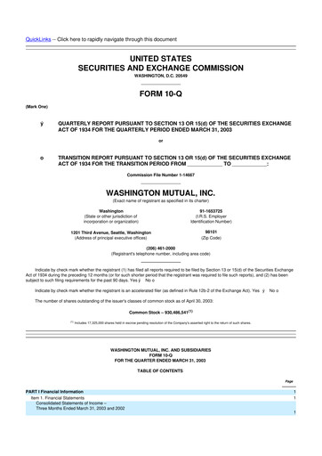 Miniature Mr. Cooper Group 10-Q Rapport trimestriel  