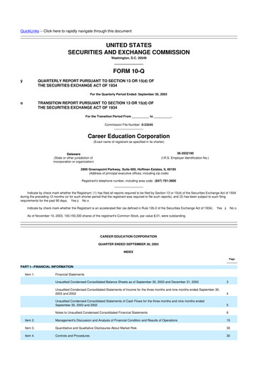 Thumbnail Perdoceo Education 10-Q Quarterly Report FY 